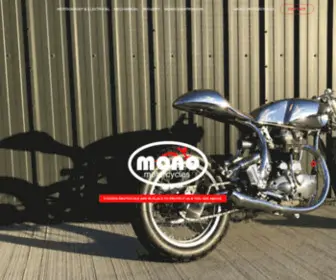 Monomotorcycles.co.uk(Mono MotorcyclesMono Motorcycles Home) Screenshot