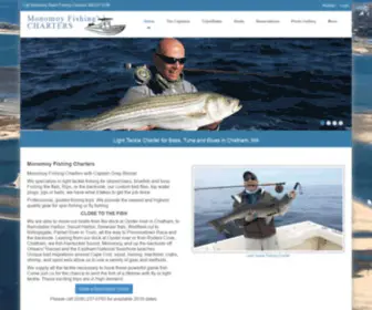 Monomoyfishingcharters.com(Monomoy Fishing Charters) Screenshot