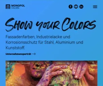 Monopol-Colors.ch(Monopol Colors) Screenshot
