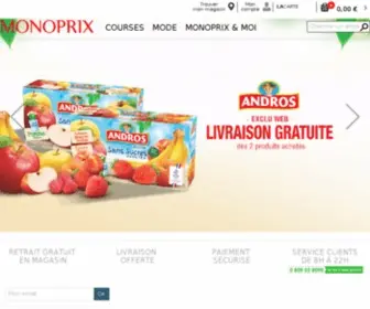 Monoprix.com(Monoprix) Screenshot