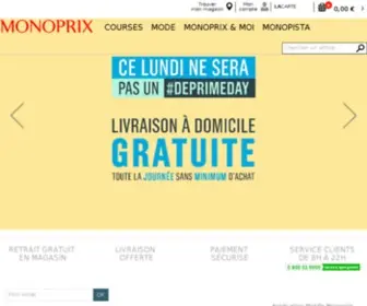 Monoprix.fr(Retrouvez toute l'actualité Monoprix) Screenshot