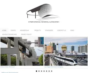 Monorailex.org(International Monorail Association) Screenshot