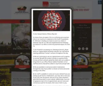 Monowayvet.com(Mono Way Veterinary Hospital) Screenshot