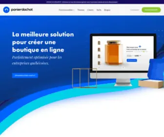 Monpanier.net(Créez votre boutique en ligne professionnelle) Screenshot