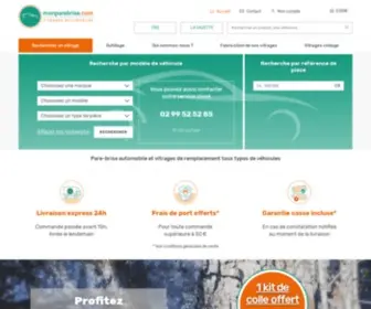 Monparebrise.com(Pare-brise et vitrage toute marque au meilleur prix) Screenshot