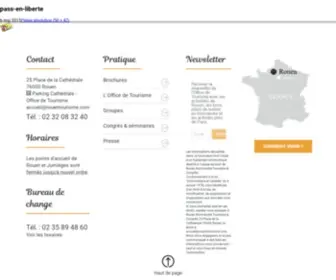 Monpassenliberte.com(Rouen Tourisme) Screenshot