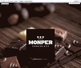 Monperchocolate.com(Chocolate Gourmet de Cantabria) Screenshot