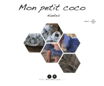 Monpetitcoco.fr(Mon Petit Coco) Screenshot