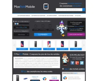 Monpetitmobile.com(Comparateur de téléphones mobiles) Screenshot