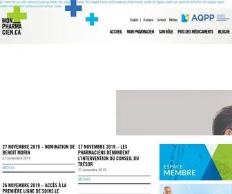 Monpharmacien.ca(Espace Grand Public) Screenshot