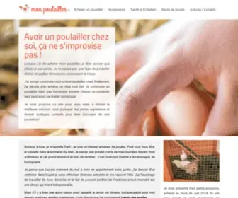 Monpoulailler.fr(Conseils et Avis pour prendre soin de vos poules) Screenshot