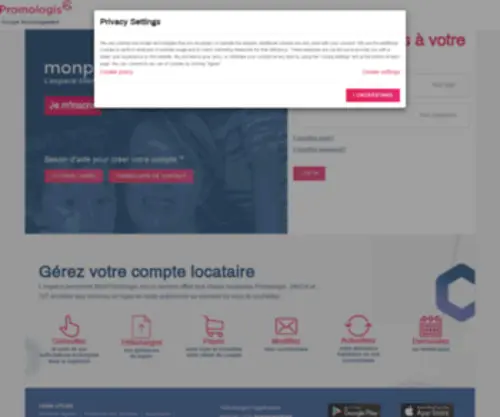 Monpromologis.fr(Monpromologis) Screenshot