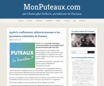 Monputeaux.com(Le blog de Christophe Grébert) Screenshot