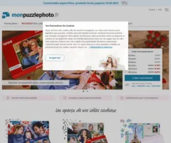 Monpuzzlephoto.fr(Créez votre puzzle photo personnalisé) Screenshot