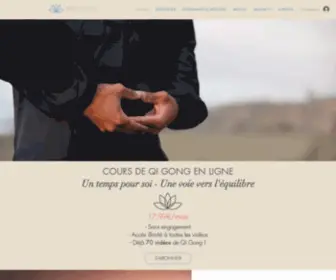 Monqigong.com(Notre mission) Screenshot