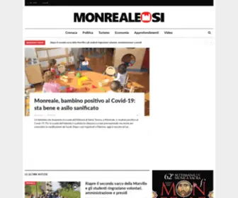 Monrealesi.it(Le News di Monreale e dintorni) Screenshot