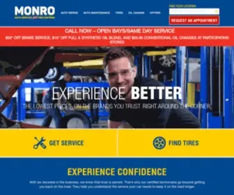 Monro.com(Monro Muffler) Screenshot