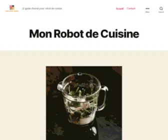 Monrobotcuisine.fr(Mon Robot de Cuisine) Screenshot