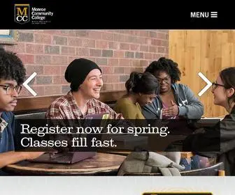 Monroecc.edu(Monroe Community College) Screenshot