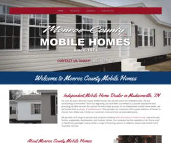 Monroecountymobilehomes.net(Monroe County Mobile Homes) Screenshot