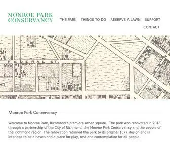 Monroepark.com(Monroe Park Conservancy) Screenshot