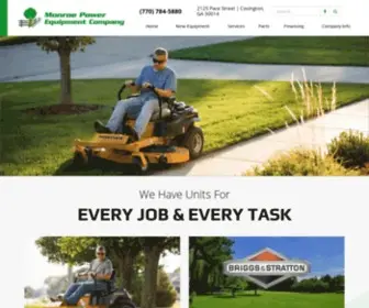 Monroepower.com(Home Monroe Power Equipment Company Covington) Screenshot