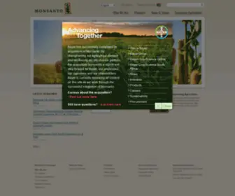 Monsanto.co.za(Monsanto) Screenshot