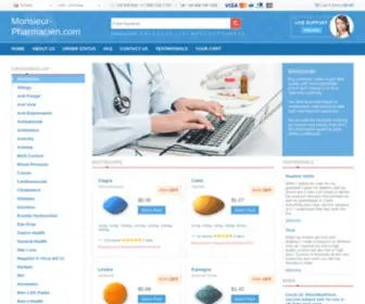 Monsieur-Pharmacien.com(Viagra sans ordonnance) Screenshot