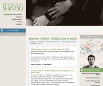 Monsieur-Shiatsu-Berlin.de(Shiatsu Berlin) Screenshot