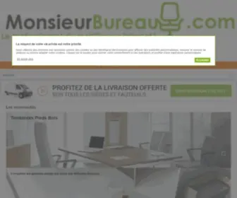 Monsieurbureau.com(Mobilier de bureau) Screenshot