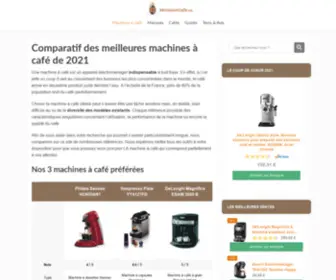Monsieurcafe.org(Machine à Café) Screenshot