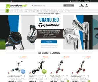 Monsieurgolf.com(Articles golf) Screenshot