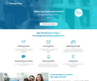 Monsieurhugo.com(Votre assistant personnel en gestion locative) Screenshot