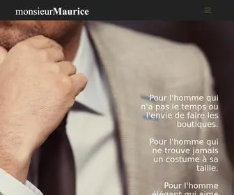 Monsieurmaurice.ch(Genève) Screenshot