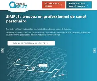 Monsiteassure.fr(Portail mon site assur) Screenshot
