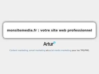 Monsitemedia.fr(Monsitemedia) Screenshot