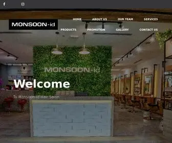 Monsoon-ID.com(Hair Salon) Screenshot