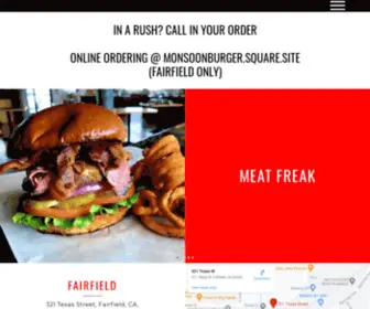 Monsoonburger.com(Monsoon Burger) Screenshot