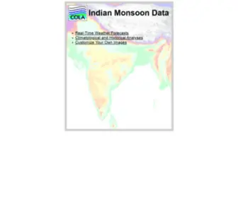 Monsoondata.org(Indian Monsoon Data) Screenshot