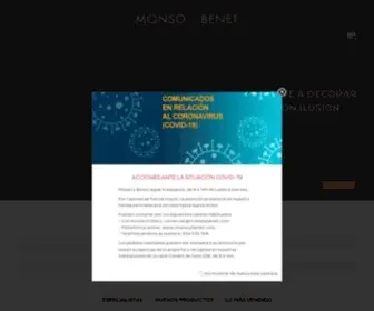 Monsoybenet.com(Monso y Benet Online) Screenshot