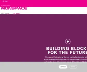 Monspacea.com(User login page) Screenshot