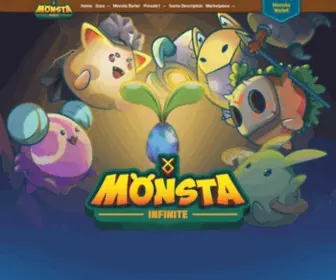 Monstainfinite.com(Monsta Infinite) Screenshot