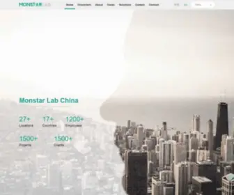 Monstar-Lab.com.cn(梦思特中国主要) Screenshot