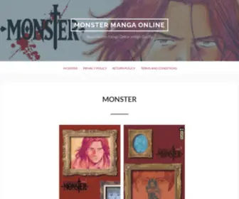 Monster-Manga.com(Naoki urasawa) Screenshot