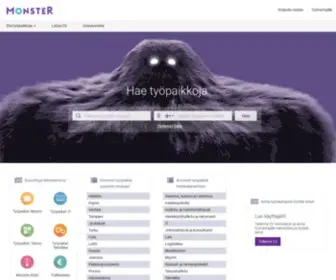 Monster.fi(Katso avoimet työpaikat) Screenshot