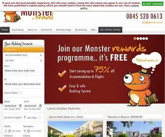 Monster.travel(Generic Domain Registration) Screenshot