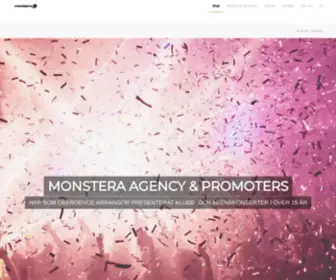 Monstera.se(Agency & Promoters) Screenshot