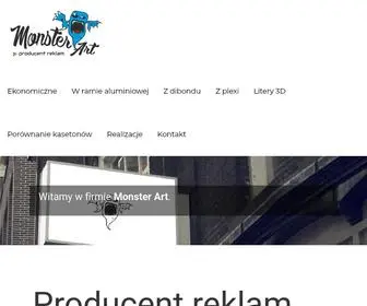 Monsterart.pl(Producent reklam) Screenshot