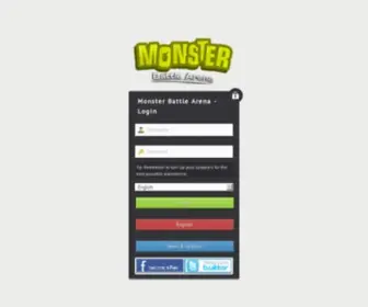 Monsterbattlearena.com(Battle Arena) Screenshot