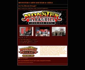 Monstercarwash.com(Car Wash) Screenshot